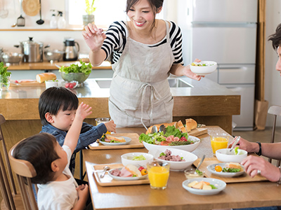 できる限り手作りのものを イメージ